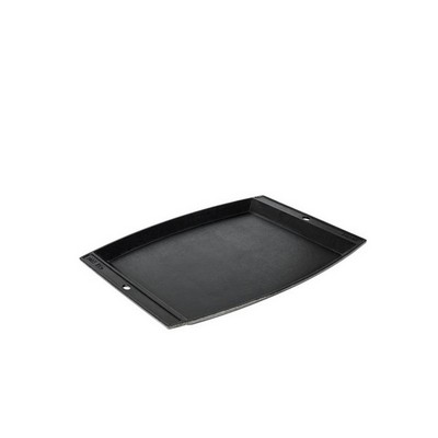 LODGE Rectangular Cast Iron SERVING Plate - Dimensions: 29.4 x19.69 x 2.06 cm